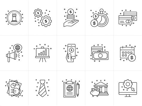 Corporate Business Vector Icons
