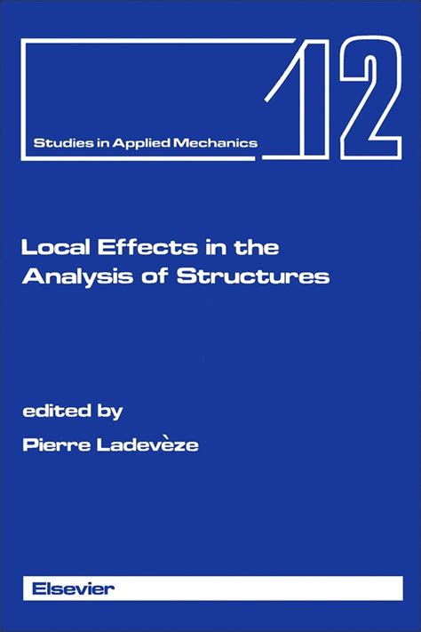 Buy Local Effects in the Analysis of Structures Book Online at Low ...