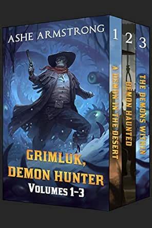 Grimluk, Demon Hunter Vol 1-3 eBook : Armstrong, Ashe: Amazon.in: Books