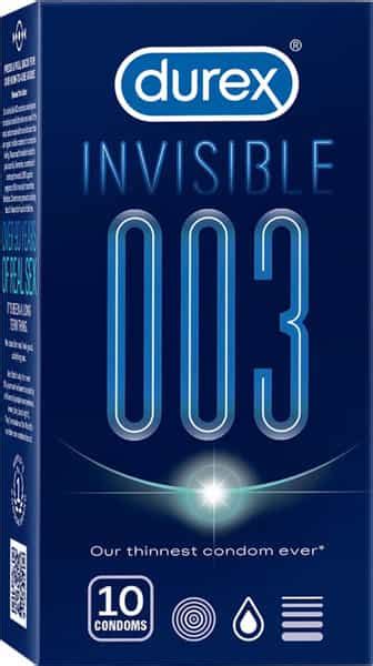 Buy DUREX INVISIBLE SUPER ULTRA THIN CONDOMS FOR MEN - 10S Online & Get ...