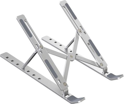 Portronics My Buddy K Portable Aluminium Desk Stand Laptop Stand with ...