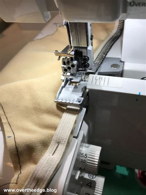 Sewing Elastic with Serger Tutorial 的图像结果