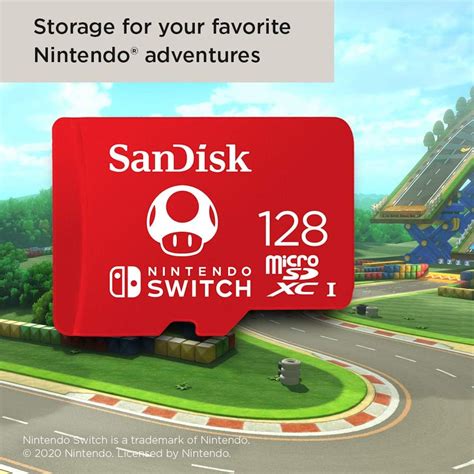 Buy SanDisk 128GB microSDXC-Card, Licensed for Nintendo-Switch ...