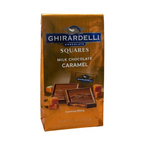 Ghirardelli Chocolate Caramel Square