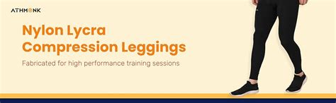 Buy Athmonk Compression Nylon Lycra Lower Leggings Tights Yoga Pants ...