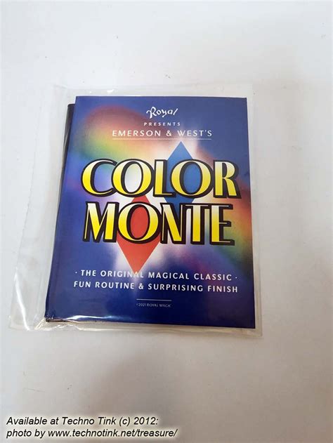 Image result for Color Monte Tutorial