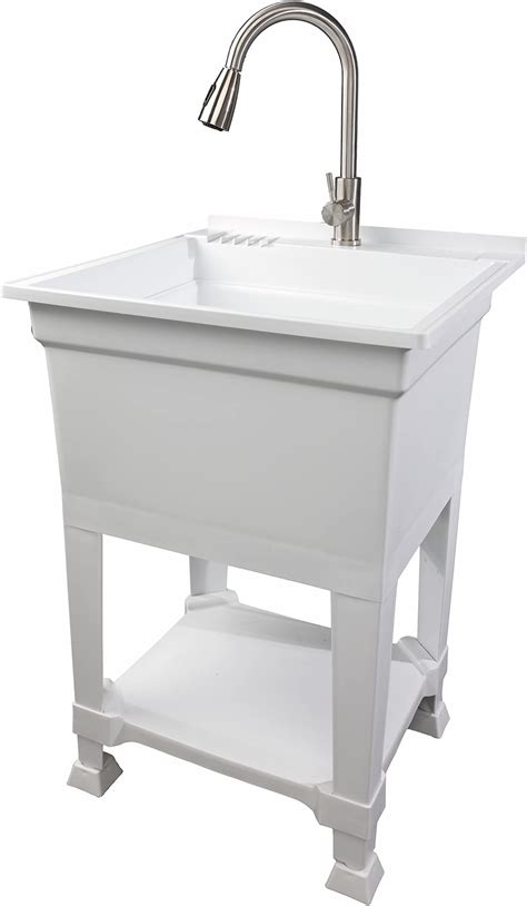 Mustee 10, White - Utility Sinks - Amazon.com
