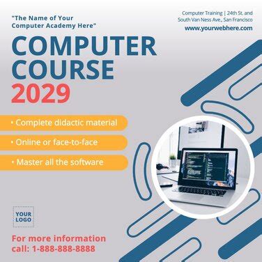 Image result for Computer Class Flyer