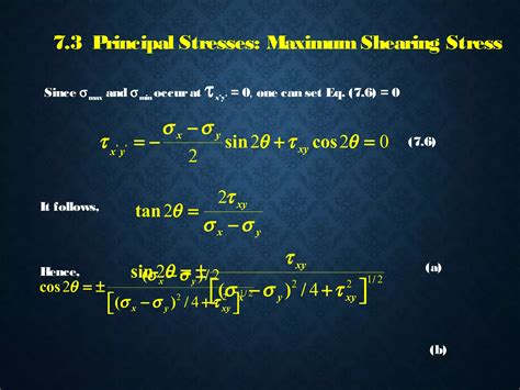 Principle stresses and planes | PPT