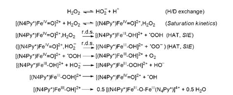 Possible pathway for the synthesis of H2O2 and H2O on mono-and ...