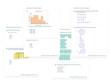 Image result for 3rd Grade Math Test