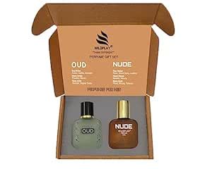 Buy Wildplay Pack Of 2 Oud & Nude Auto Gift Pack Perfume 30ml Each ...