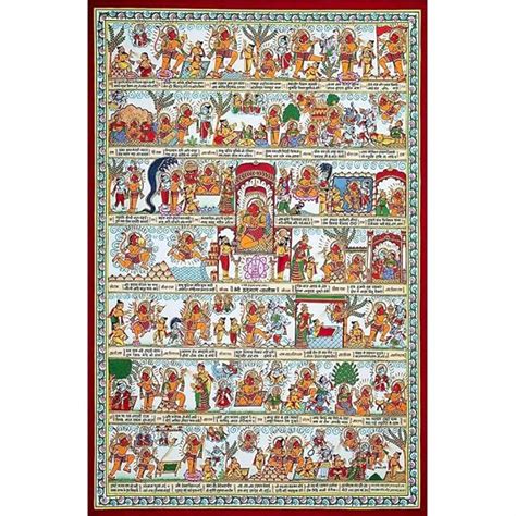 POSTER WALLAH Shree Hanuman Poster (Hanuman1) : Amazon.in: Home & Kitchen