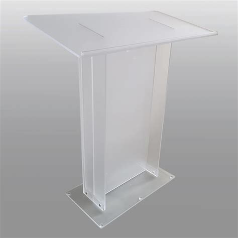 Buy Vertical Transparent Podium School Acrylic Pulpit Church Wedding ...