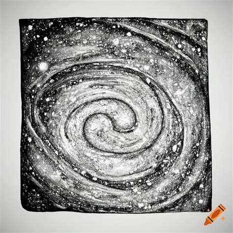 Milky Way Galaxy Drawing