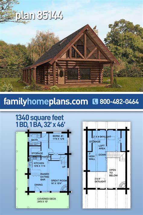 Image result for Small Log Home Design