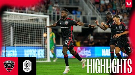 D.C. United vs. Nashville SC | HIGHLIGHTS | MLS 2024 - YouTube
