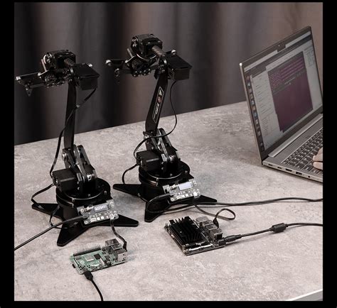 5-DOF Robot Arm Kit with High-Torque Serial Bus Servo – ThinkRobotics.com