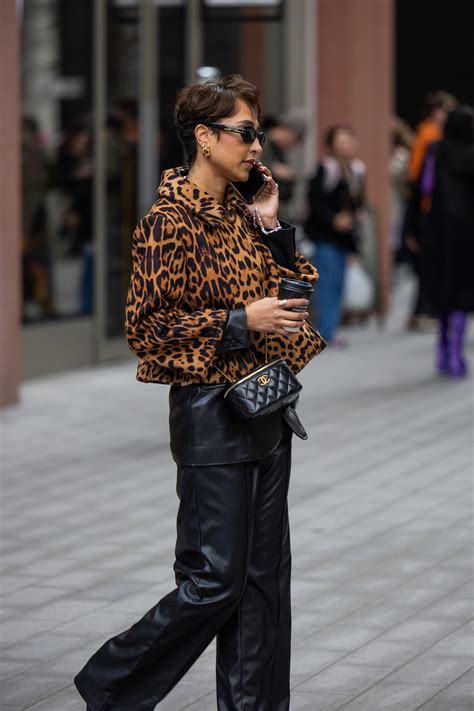 The coolest women you know are wearing leopard-print jackets