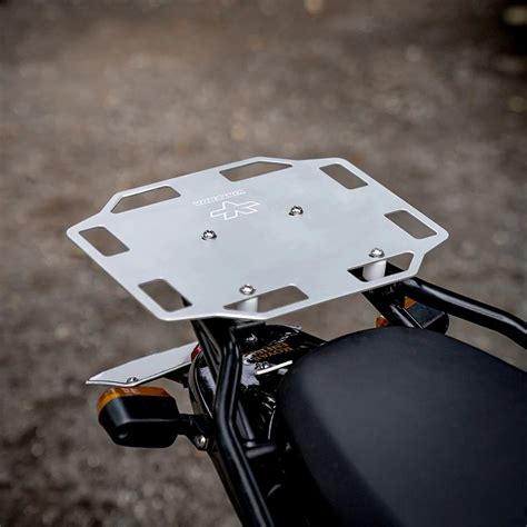 Aluminium Rear Rack for RE Himalayan 450 | Luggage Support – ViaTerra Gear