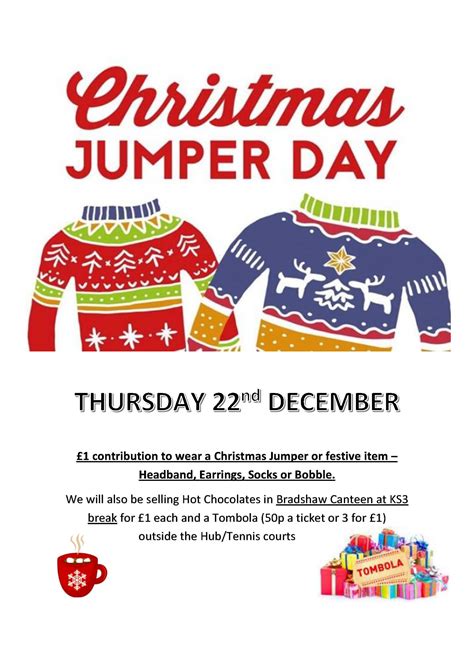 Christmas Jumper Day 2022 - Marple Hall School