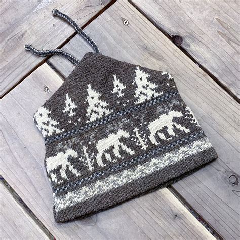 brown knit beanie | LEMON