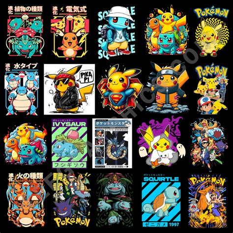 40 Pokemon T Shirt Designs – TeeGrapphics