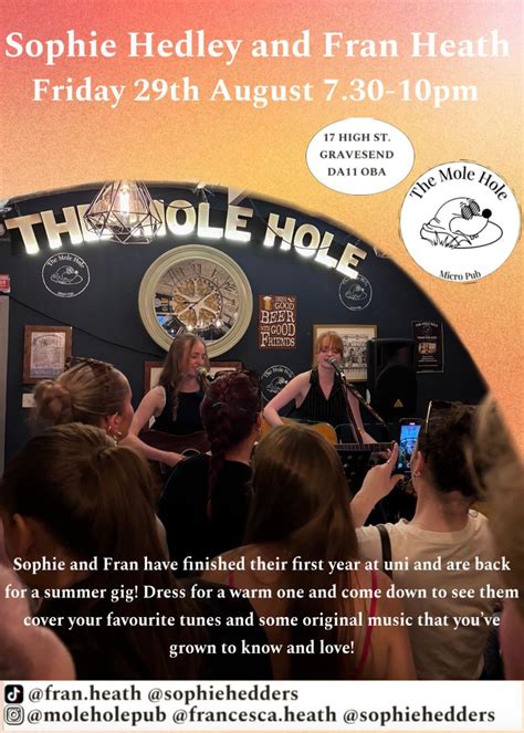 Sophie and Fran Summer gig! , 17 High Street, Gravesend, 29 August 2025 ...