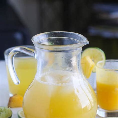 Jamaican Pineapple Ginger Juice Recipe | Deporecipe.co