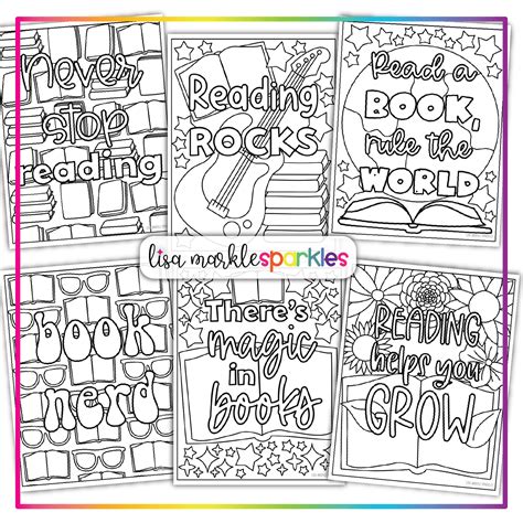 Book Coloring Page