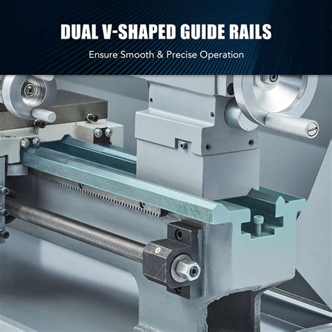 Buy CO-Z 8"x16" Mini Lathe Machine with 3 Jaw Chuck and 2250rpm Max ...