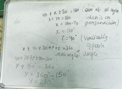 10. Find the value of x, y and z in the following figures :- - Brainly.in