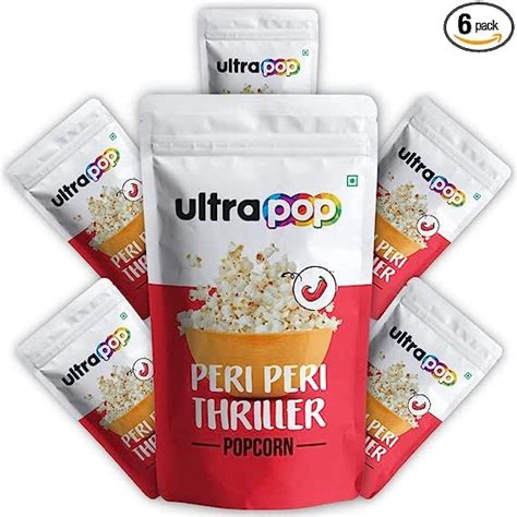 ULTRAPOP Indian Masala, Cheese, Salted & Peri Peri Thriller Popped ...