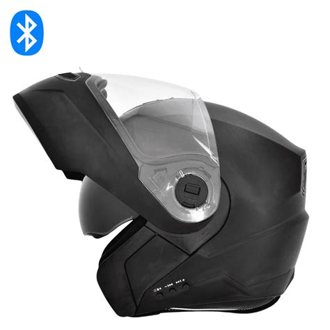 Headfox N2 Air Dashing Black Smart Bluetooth Flip-up Double Visor ...
