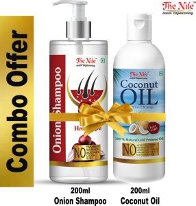 The Nile Onion Shampoo for Hair Growth & Hair Fall Control, with Onion ...