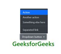 Drop Down and Navigation Using Bootstrap 的图像结果