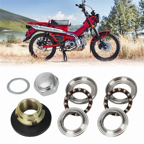 Alpha Rider Steering Stem Bearing Rebuild Kit for Honda CT70 CT90 CL70 ...