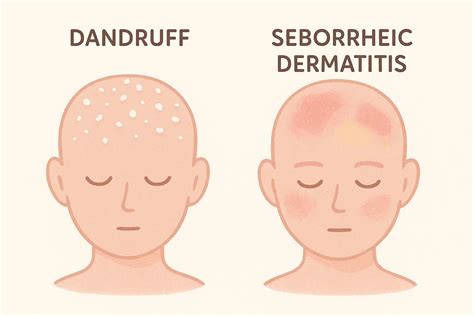 Seborrheic Dermatitis vs Dandruff : Causes, Treatments & Difference