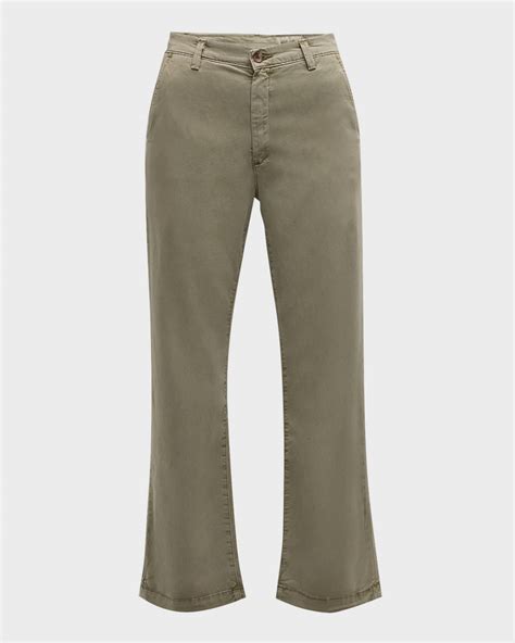 AG Jeans Caden Tailored Straight-Leg Trousers | Neiman Marcus