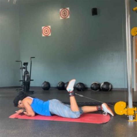 Image result for Cable Machine Hamstring Exercises