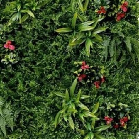 De Gardenia 100x100cm Artificial Greenery Wall Panel – Lush Faux Verti