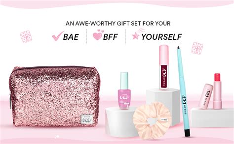 SUGAR POP Smitten By Love Beauty Set | 6-in-1 Exclusive Kit with 4 ...