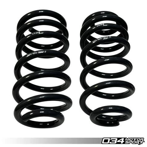 034 Motorsport Dynamic+ Lowering Springs For B9/B9.5 Audi RS5 Coupe – AM Tuning Canada