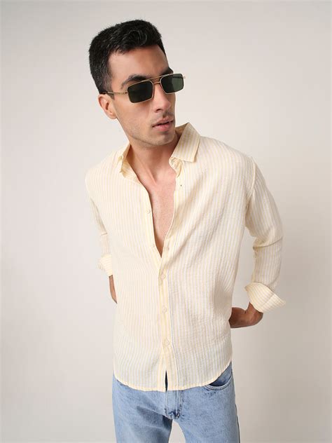 Stylish Striped Shirts for Men Online in India | BLNK Store