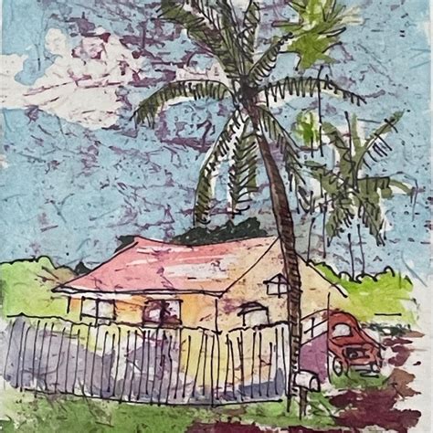 Line & Wash Watercolor Batik on Kinwashi Rice Paper Workshop with Peter ...