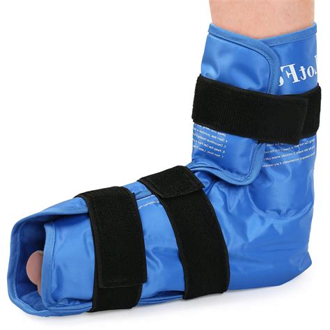 Buy LotFancy Ice Pack Wrap with Strap for Foot Ankle, Large Hot Cold ...