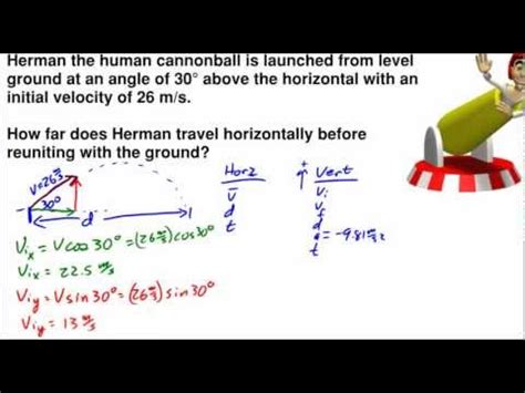 Angled Projectile Problems 的图像结果