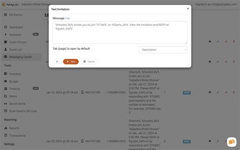 Image result for Invite Text