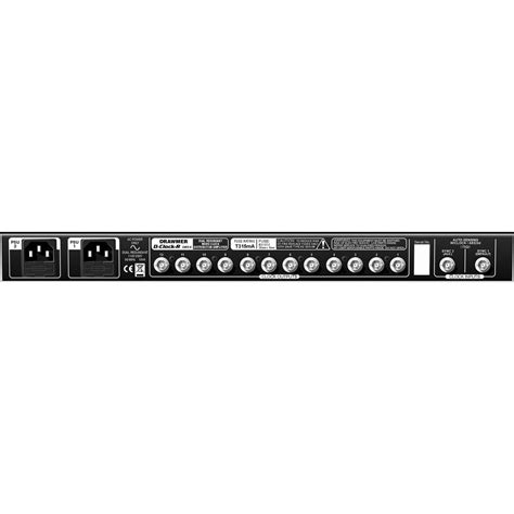 Buy in India Drawmer DMS-6 D-Clock-R Dual Redundant Word Clock ...