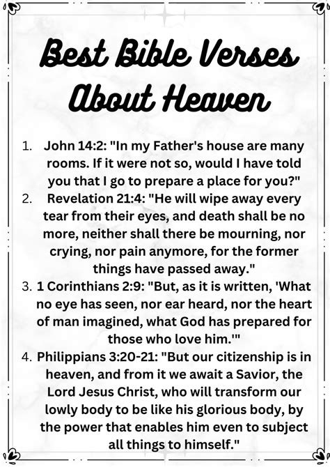 150+ Bible Verses About Heaven And Eternal Life - † ️️ Daily Blessings ...